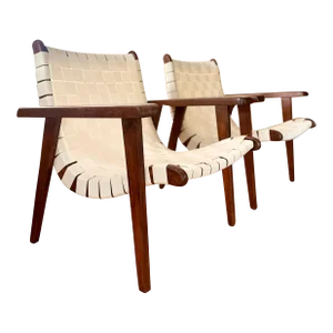1950s 'San Miguelito' Arm Chairs by Michael Van Beuren for Domus- Set of 2
