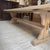 1970s Monumental Monastery Table in Sandblasted Oak, 1975 For Sale - Image 5 of 8