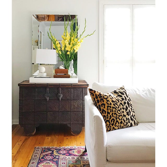 Antique Carved Wood Indian Dowry Wedding Trunk For Sale - Image 12 of 12