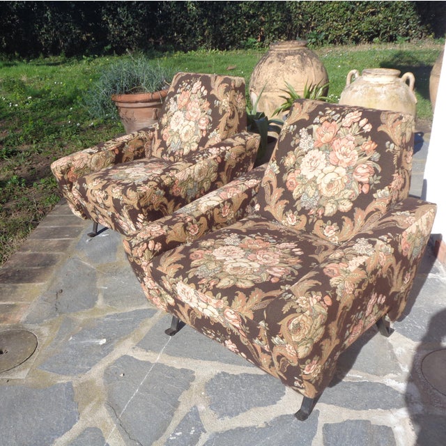 Set of Vintage Armchairs by Nino Zoncada, 1950s For Sale - Image 4 of 18