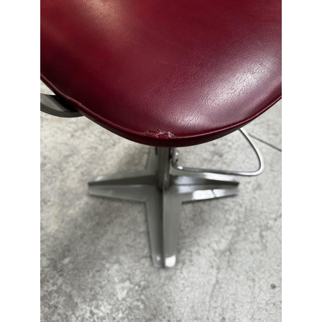 Industrial Swivel Work Stool by Bieffe Padova, 1970s For Sale - Image 4 of 10