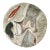 Vintage Patrick Loughran Wall Art Pottery Abstract Round Platter • 24" For Sale