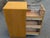 Wood Vintage Winners Only 3 Drawer Light Brown Oak File Cabinet / With Lock and Key For Sale - Image 7 of 10