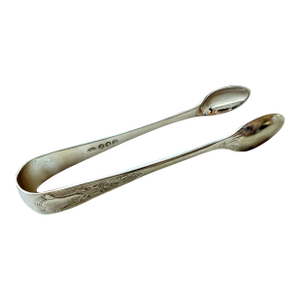 Vintage Sheffield Silver Plated Sugar Tongs, Cooper Brothers