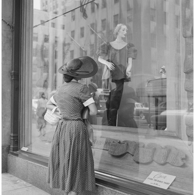 Saks Fifth Avenue Saks Fifth Avenue clothing store on Fifth Avenue, New York City, circa 1952. (Photo by Pix/Michael Ochs...