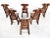 Vintage Brutalist Dining Chairs, 1960s, Set of 6 For Sale - Image 9 of 12