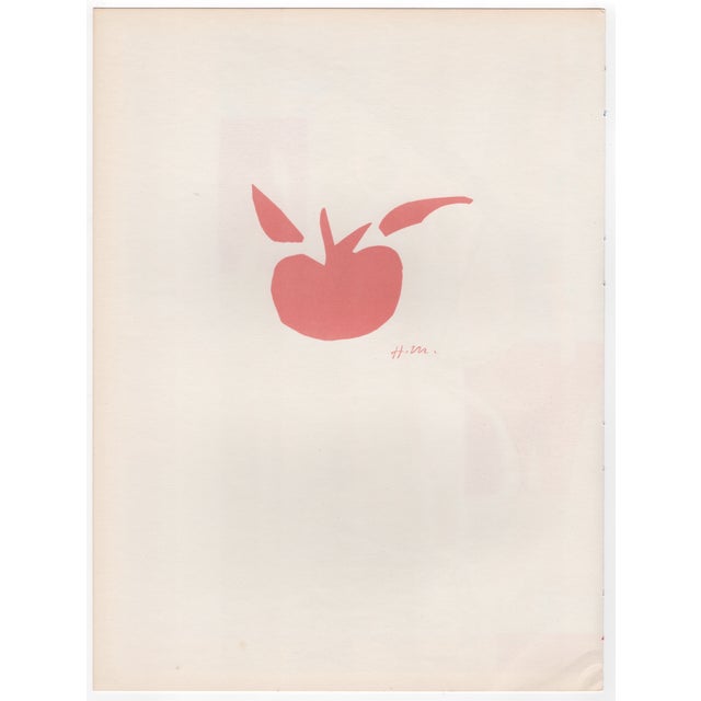 Modern Henri Matisse,the Sadness of the King, 1958, Lithograph For Sale - Image 3 of 4