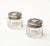 Metal Pair of 19th C. Cut Glass and Silver Jars For Sale - Image 7 of 11