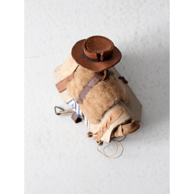 Vintage Miniature Andean Folk Art Figurine For Sale - Image 4 of 7