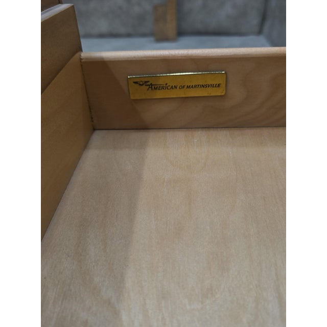 Mid 20th Century Chest/Nightstand by American of Martinsville For Sale - Image 9 of 9