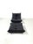 Set of French Togo Lounge Chair and Ottoman in Black Leather attributed to Michel Ducaroy for Ligne Roset, 1970s For Sale - Image 11 of 14