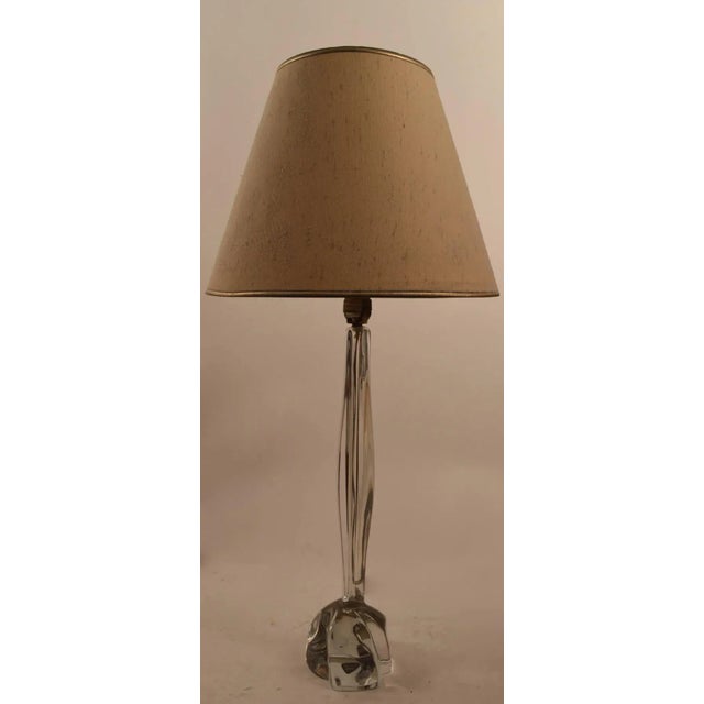 Glass Art Glass Lamp by Daum For Sale - Image 7 of 9