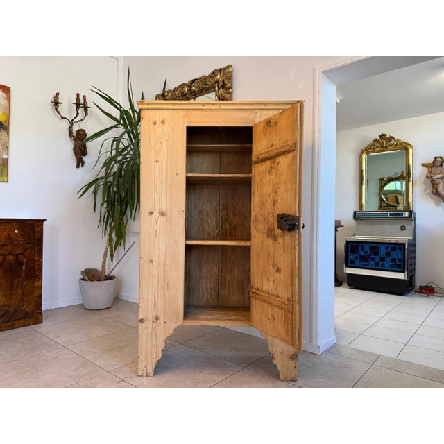 Farmhouse Cabinet in Spruce For Sale - Image 4 of 18
