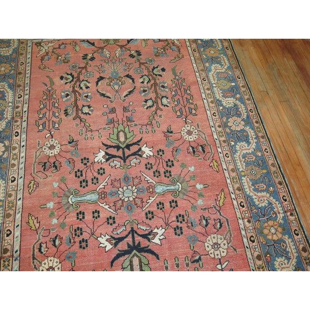 Stunning Floral Motif Persian Malayer Carpet, 20th Century For Sale - Image 9 of 18