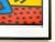 Keith Haring Estate Vintage 1989 Lithograph Print Framed Pop Art Poster " International Youth Year " 1985 For Sale - Image 11 of 13
