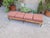 1950s Large Francesco Giuseppe Series Bench with Brick Bouclé Seat by Luigi Caccia Dominioni for Azucena, 1950s For Sale - Image 5 of 16