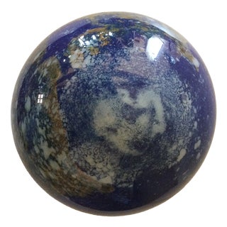 Earth Lamp in Blown Glass by Florea Silviu For Sale