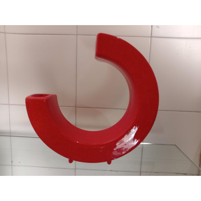 Vase by Roberto Rigoni for Bertoncello Ceramiche, 1970s For Sale - Image 3 of 6