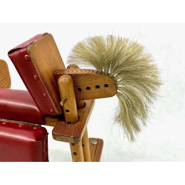 Brown Mid-Century Baby Walker from Munster Pferchen Westfallen, 1960s For Sale - Image 8 of 13