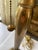 1980s Vintage Brass Table Lamp With Burgundy Embroidered Shade, Gold Scroll Motif & Crystal Drops, Traditional Hollywood Regency Decor For Sale - Image 5 of 12