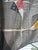 Marimekko VTG 80s Marimekko Sine Geometric Cafe Curtain Panels 27x38 Memphis Dan River Set For Sale - Image 4 of 8