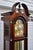 Howard Miller Mahogany Grandfather Clock Triple Chime Mechanical Floor Clock 80s For Sale - Image 9 of 16