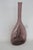 Purple Purple Pinched Bulb Vase Made in Sweden Mid Century Modern Sculpted Glass 4745b For Sale - Image 8 of 17