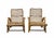 Woven Rattan and Bamboo Chaise Longues attributed to Tito Agnoli, Italy, 1960s, Set of 2 For Sale - Image 6 of 9