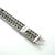 1920s Art Deco, 14.50 Carats Diamond, Sapphire and Emerald Bracelet, Platinum For Sale - Image 11 of 11