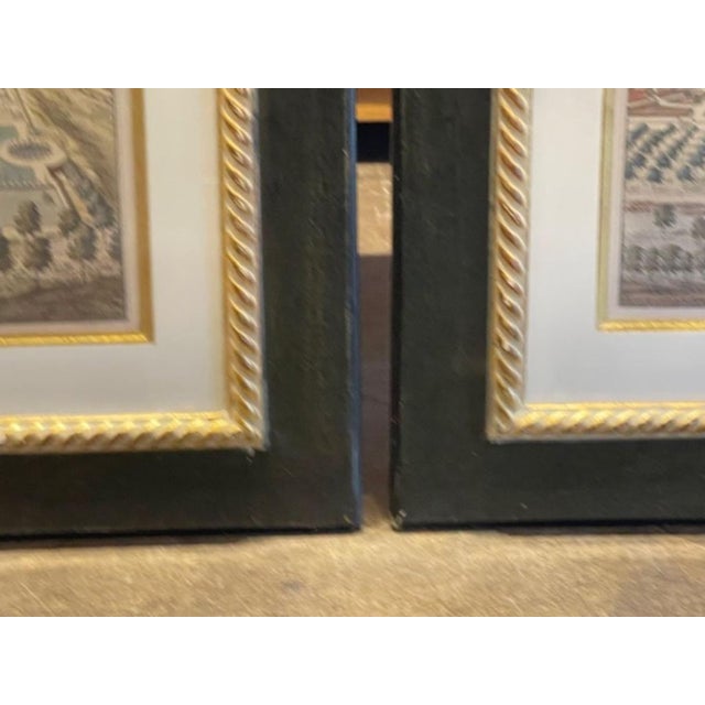 18th Century Pair of 18th C. English Engraving by Johannes Kipp For Sale - Image 5 of 9