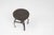 Industrial Black Metal Stool with Frame, France, 1920s For Sale - Image 9 of 15