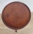 Mid-Century English Tripod Wine Table in Mahogany, 1970s For Sale - Image 4 of 13