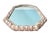 Hollywood Regency Large Vintage Shell-Encrusted Wall Mirror – Coastal / Hollywood Regency / Organic Modern For Sale - Image 3 of 12