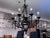 Traditional Attributed to Paul Ferrante Scrolled Iron Eight-Arm Chandelier For Sale - Image 3 of 12