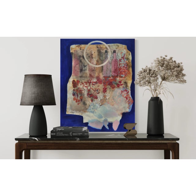 Alex Soler, Pink Cloud, 2007, Mixed Media on Canvas For Sale - Image 3 of 9