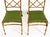 Regency Metal Chairs in Faux Bamboo with Golden Surface, 1970s, Set of 2 For Sale - Image 6 of 18