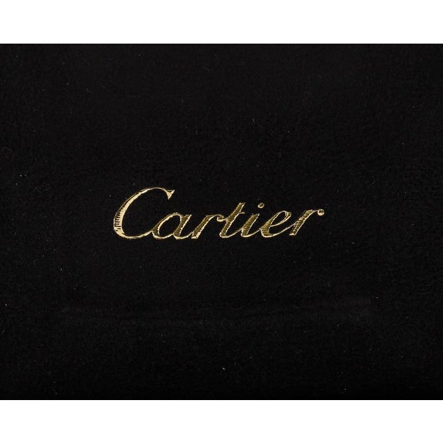 Vintage Cased Palladium Plated Alarm Clock from Cartier, 1990s For Sale - Image 6 of 18