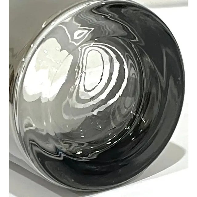 1970s Silvered Mod Highball Glasses - Set of 6 For Sale - Image 4 of 10