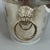Silver Silver-Plated Ice Bucket with Lion Head Handles For Sale - Image 8 of 12