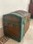 Large Antique Victorian Oak Banded Dome Top Steamer Trunk Chest, Maier For Sale - Image 11 of 16