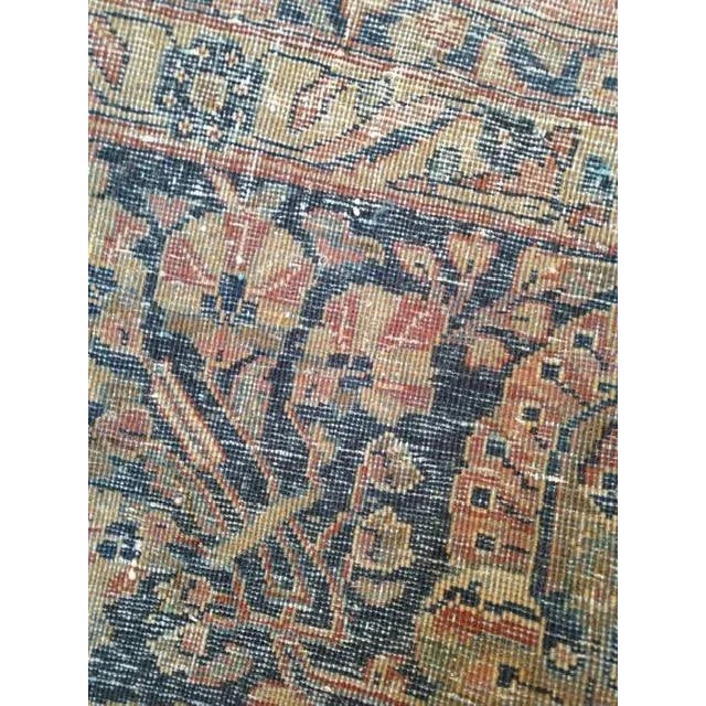 1930s 1930s Vintage Persian Sarouk Rug 8'10" X 11'10" For Sale - Image 5 of 7