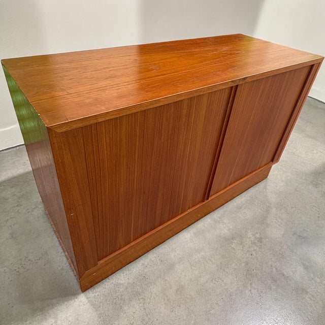 Wood 1960s Pair of Scandia Swedish Mid-Century Modern Credenzas, Denmark Design For Sale - Image 7 of 16