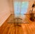 Metal Plate Glass and Chrome Dining Table Model 6060 by Leon Rosen for Pace - Replica For Sale - Image 7 of 10