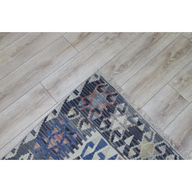 1970s Mid-Century Anatolian Tribal Wool Rug For Sale In Sacramento - Image 6 of 9