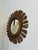 Mid 20th Century Mid 20th Century French Gilt Sunburst Wall Mirror For Sale - Image 5 of 11
