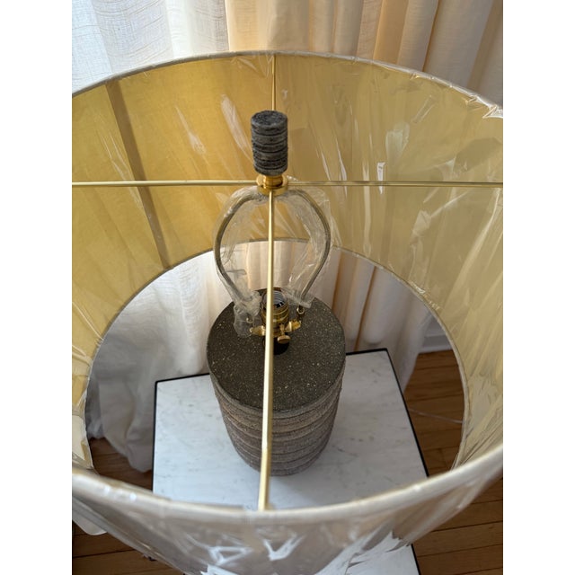 Textile Currey & Company Innkeeper Single Table Lamp With Shade For Sale - Image 7 of 12
