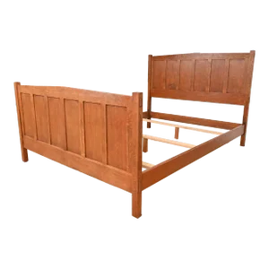 Stickley Mission Oak Arts & Crafts Queen Size Bed