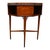 Brown Royal Furniture Robert W. Irwin Flame Mahogany Banded Octogonal Book Stand C1920 For Sale - Image 8 of 12