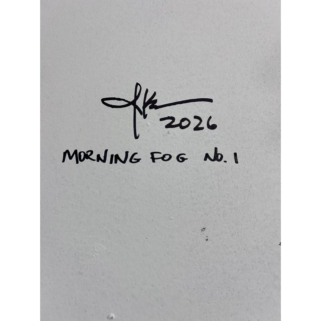 Morning Fog No. 1 - Original Abstract Painting by J. Kent Martin For Sale - Image 10 of 11