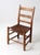 Farmhouse Antique Rustic Splint Weave Seat Chair For Sale - Image 3 of 10